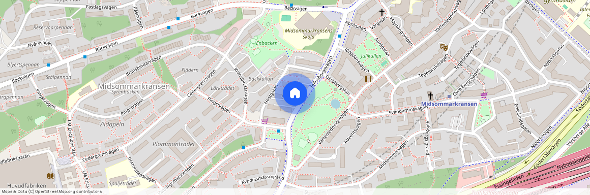 Tellusborgsvägen 60, Midsommarkransen