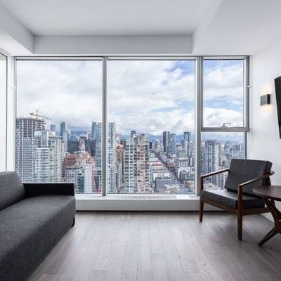 41ST FLOOR-PET FRIENDLY FURNISHED Studio@1480 Howe-AVAILABLE Dec 1st - Photo 4