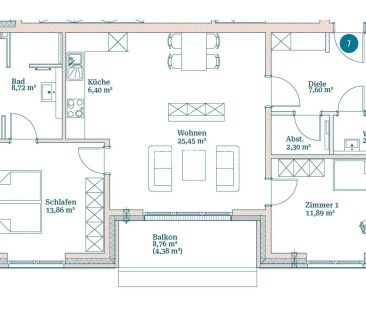 + Barrierearme Neubauwohnung mit allem Schnick Schnack + - Photo 4