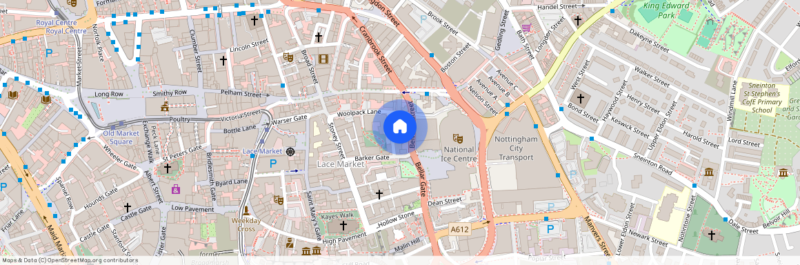 7 Belward St, NG1 1LB, Nottingham