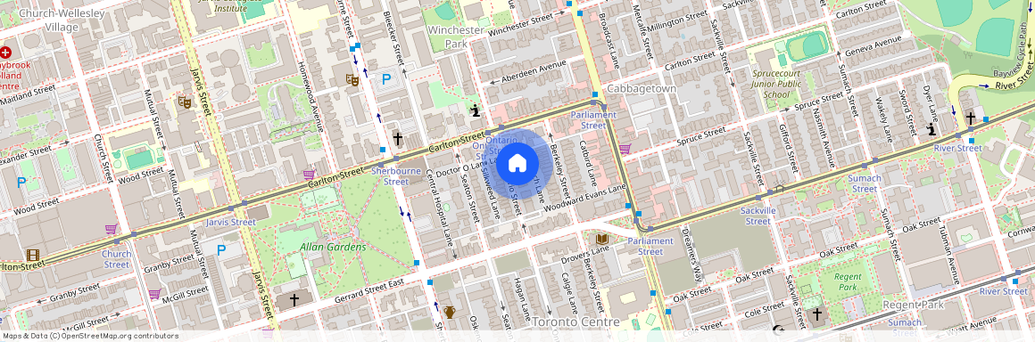 445 Ontario Street #Bsmt, Toronto, Moss Park