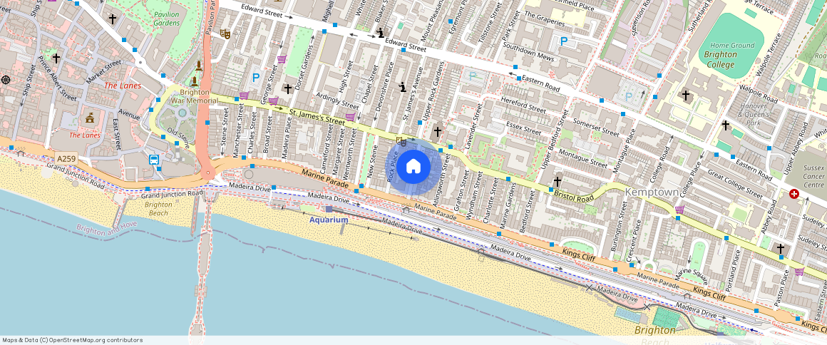 Lower Rock Gardens, Brighton, BN2