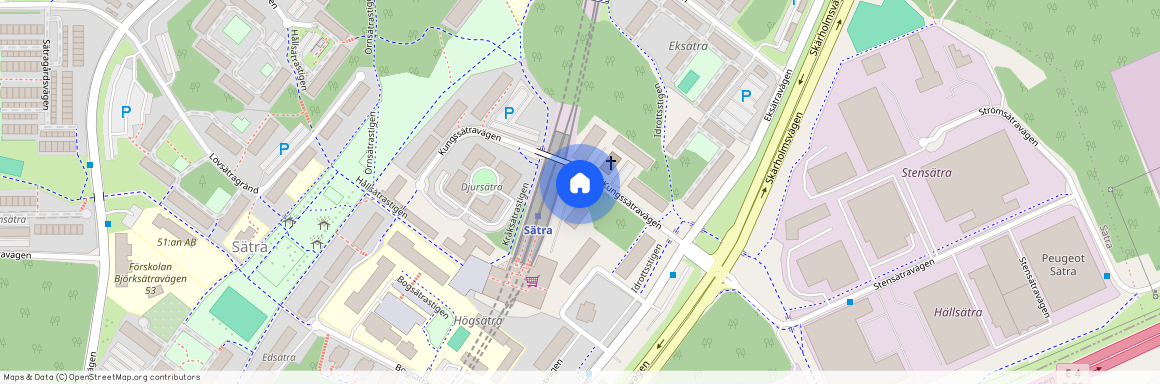 Sätra, Stockholm, Kungssätravägen 13