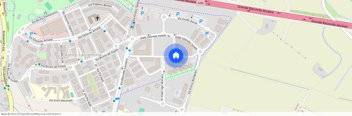 Via Luigi de Marchi, Fonte Laurentina, Lazio 00134, Fonte-Laurentina