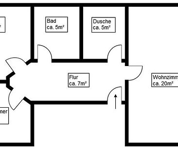 Große 2 Raum-Wohnung mit Balkon - Photo 3