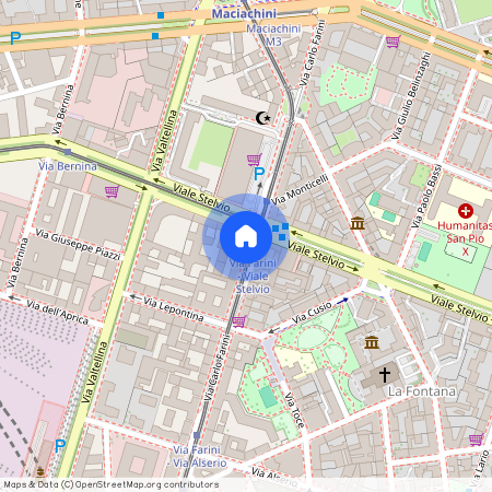 Via farini carlo 75, Milano
