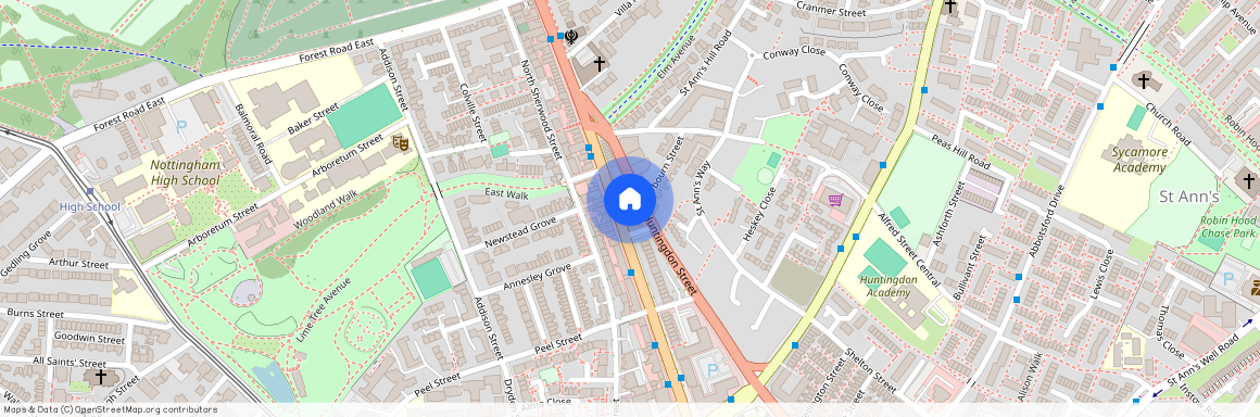 Flat 3, 142a Mansfield Road, Nottingham, NG1 3HW