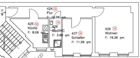 2-Zimmer im Samariterkiez zur Untermiete - Photo 3