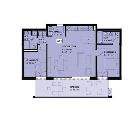 VAURLUZ - PROMOTION APPARTEMENTS NEUFS - 3 ½ PIECES - Photo 4