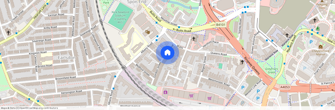 Gordon Street, City Centre, Coventry