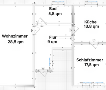 Helle, großzügig geschnittene 2-Zimmer-Wohnung - Photo 4