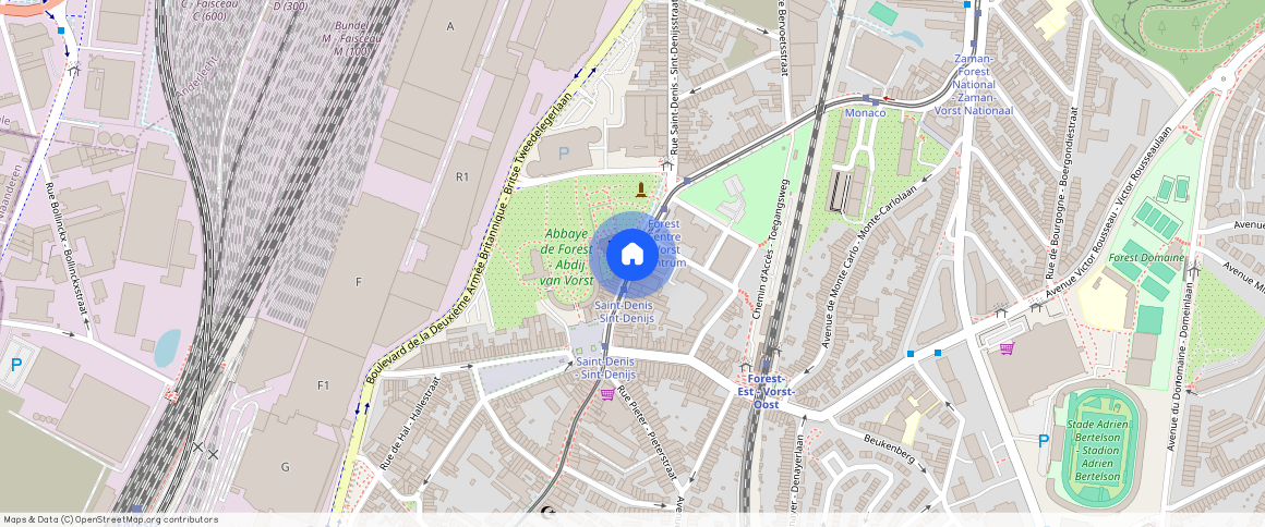 Rue Marguerite Bervoets, 58, 1190, Forest