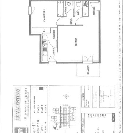 Appartement à louer 2 pièces 44.84m² - Photo 3