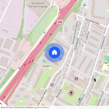 ul. gen. Józefa Hallera, Pogoń, Sosnowiec, śląskie