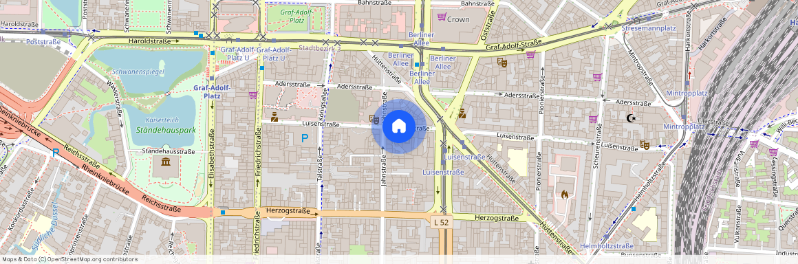 Luisenstraße 45, 40215 Düsseldorf - Friedrichstadt