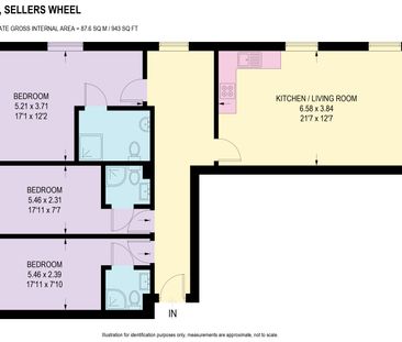 Student Apartment 3 bedroom, City Centre, Sheffield - Photo 5