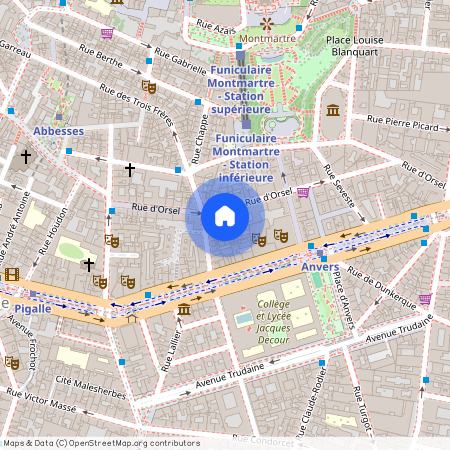 Place Charles Dullin, Francja, Paris