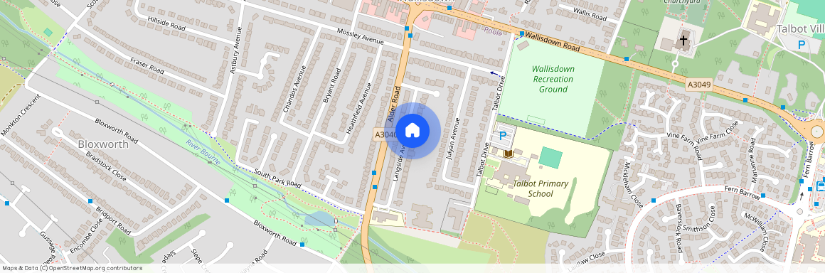 Student house on Langside Avenue