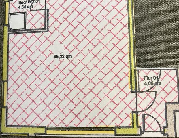 Helle und ruhige, 1 Zimmer Souterrain Wohnung zu Vermiet - Foto 1