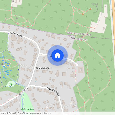 Njords gränd, Täby