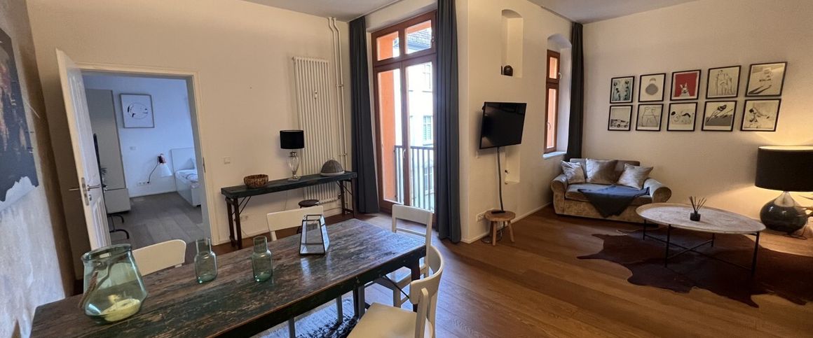 F-Hain: voll möbliertes LUXUS Apartment - 60 m² befristet für max. 12 Monate per SOFORT zu VERMIETEN - Photo 1