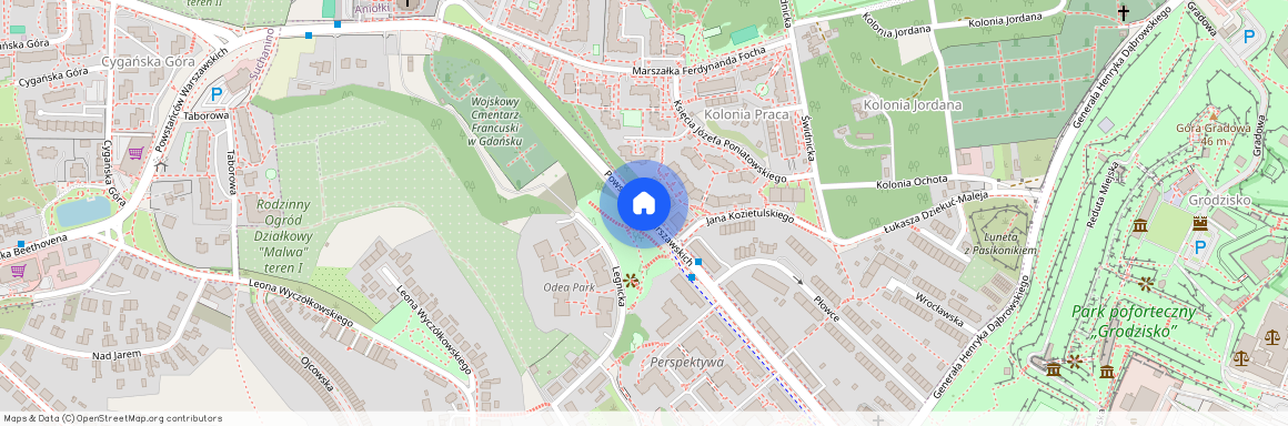 ul. Powstańców Warszawskich, Siedlce, Gdańsk, pomorskie