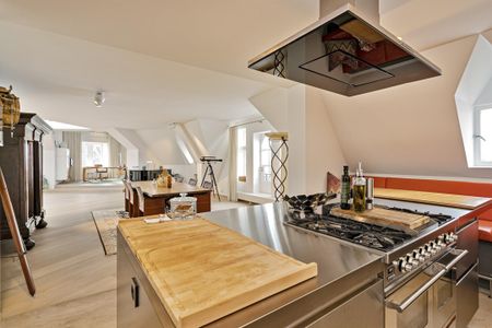 ANTWERPEN - Royale penthouse, gemeubeld, met panoramisch zicht op de Schelde, in een prestigieus gebouw. - Foto 5