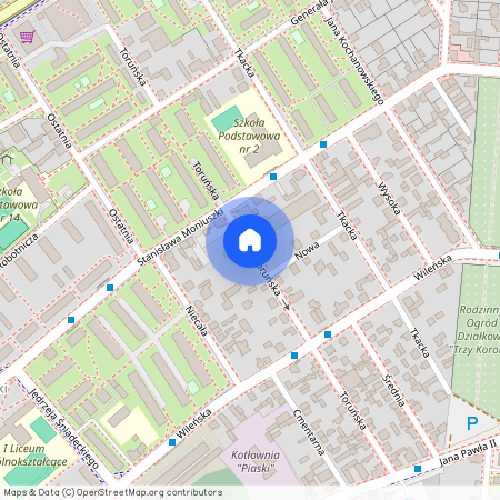 ul. Toruńska, Pabianice, pabianicki, łódzkie