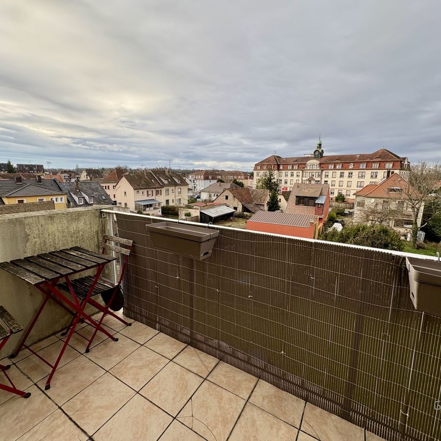 Location - 2 pièces Meublé - Strasbourg - Route d'Altenheim - Photo 1