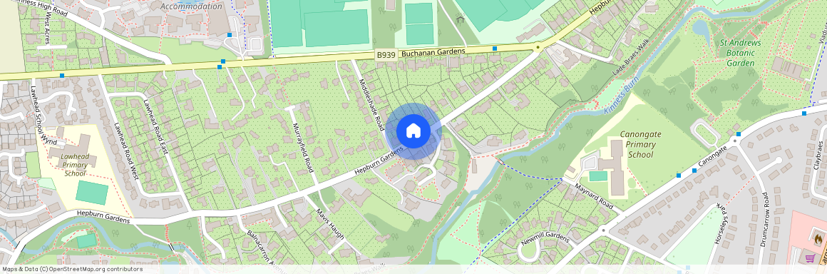 Balnacarron Avenue, Hepburn Gardens, St Andrews, Fife, KY16