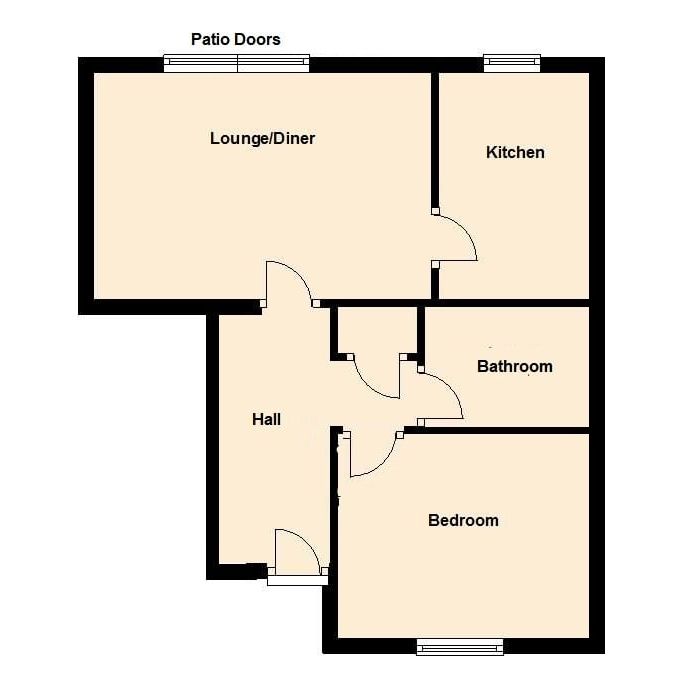 1 Bed Flat, Napier Court, BS1 - Photo 1