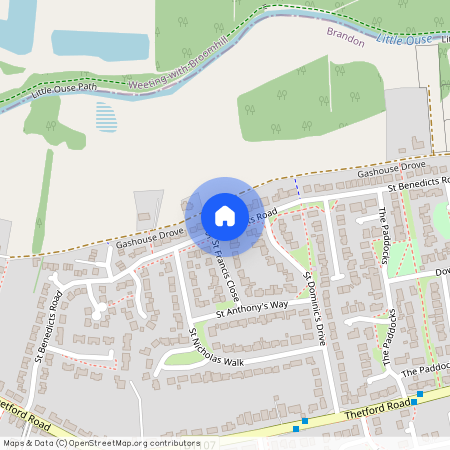 St. Benedicts Road, Brandon, Suffolk, IP27