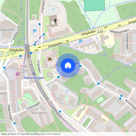 Hökarängen, Stockholm, Russinvägen 8