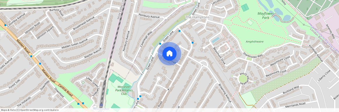 Lincoln Road, Worcester Park KT4