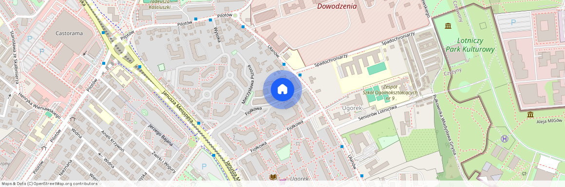 ul. Ułanów, Rakowice, Prądnik Czerwony, Kraków, małopolskie