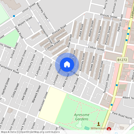 Gresham Road, Gresham, Ayresome, Middlesbrough, Tees Valley, England, TS1 4LT, United Kingdom