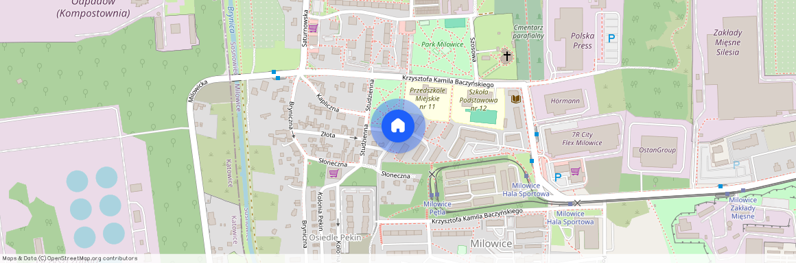 ul. Studzienna, Milowice, Sosnowiec, śląskie