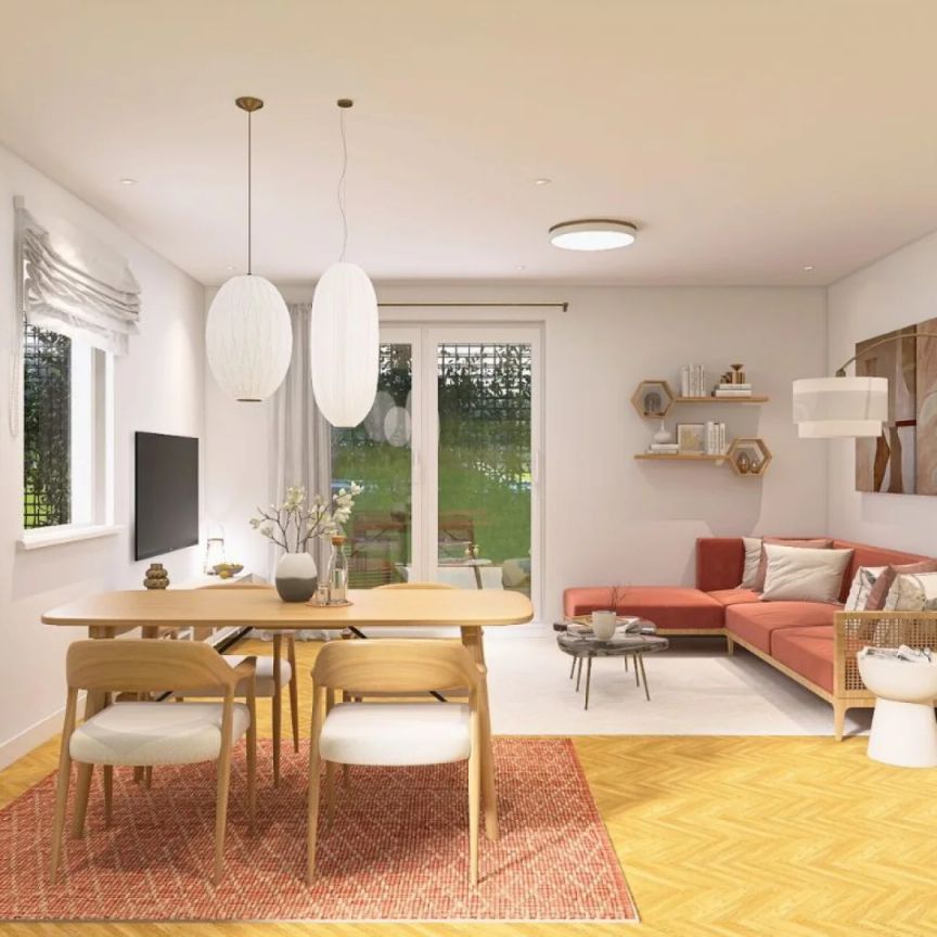 GEMÜTLICH, MODERN, ENERGIEEFFIZIENT: Fünf 2 Zimmer- Mietwohnungen mit Außenflächen warten auf Sie! - Foto 1