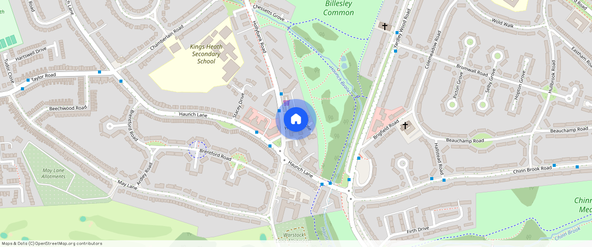 Haunch Close, Birmingham, B13