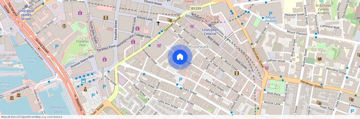 Flat 25, 36 Seel St Liverpool