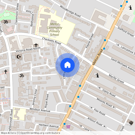 Checketts Close, Leicester