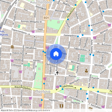 Κυπριάδου - Άνω Πατήσια (Αθήνα - Κέντρο)