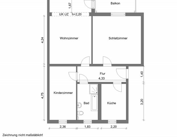 Wohnung Nr. 543/63/41 - Photo 1