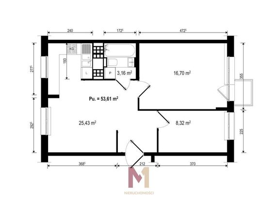 Mieszkanie na wynajem, Gorzów Wlkp., Górczyn - Photo 1