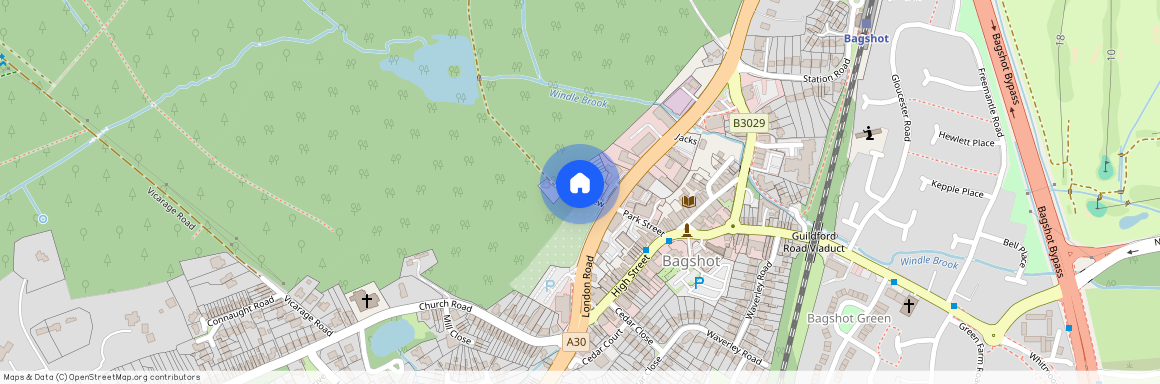 Bagshot, Surrey, GU19