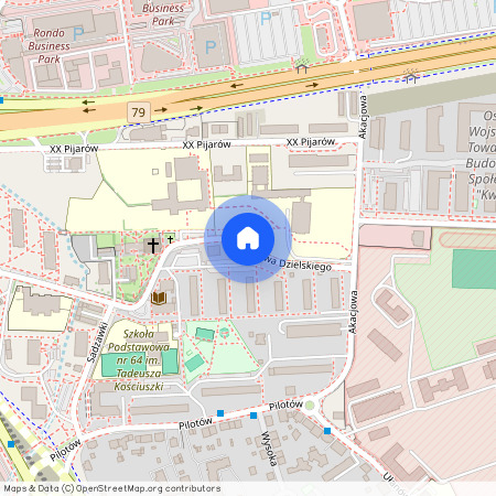 ul. Mirosława Dzielskiego, Rakowice, Prądnik Czerwony, Kraków, małopolskie