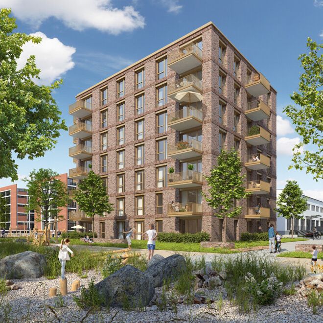 Geräumige 2-Zimmer-Wohnung mit Parkblick und offener Küche - Foto 1