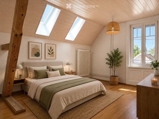 Grand appartement avec terrasse et jardin commun - Foto 1