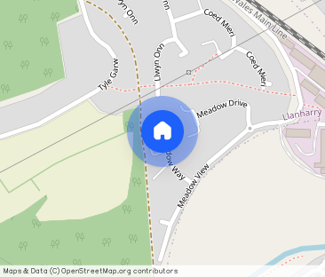 Meadow Way, Tyla Garw, PONTYCLUN - Photo 1