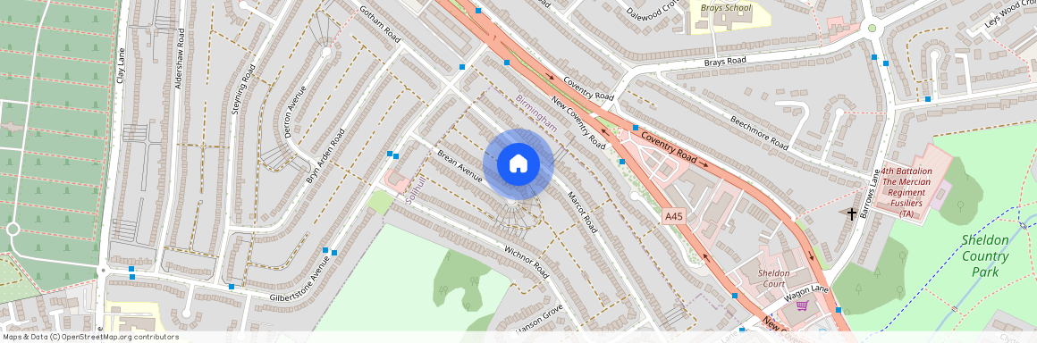 Marcot Road, Solihull, B92